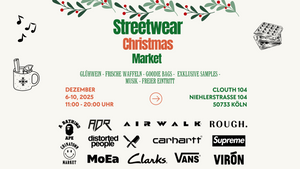 Christmas Streetwear Market x Clouth 104 Köln Nippes