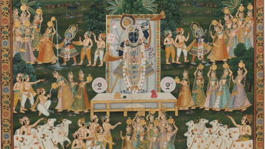 Krishna’s liturgical textiles: The pichwais of Nathdwara