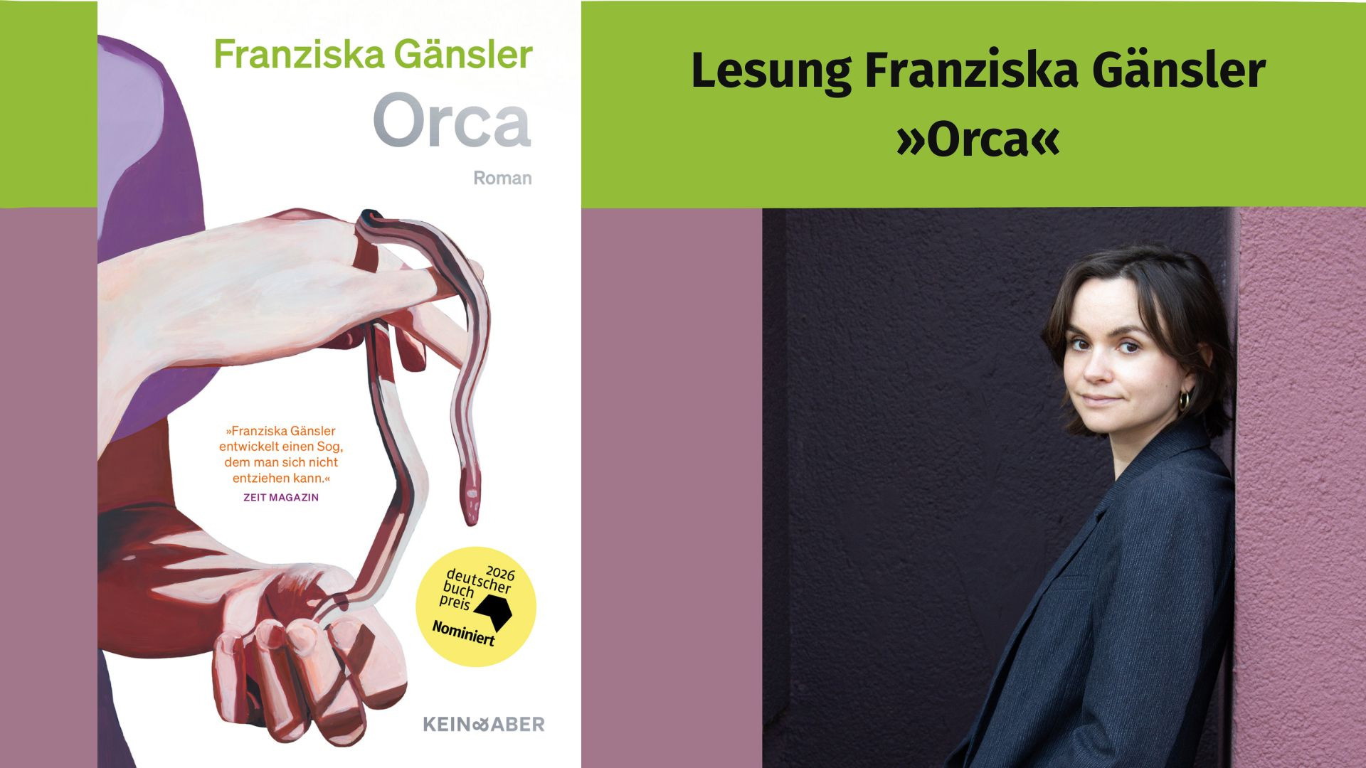 Lesung Franzsika Gänsler