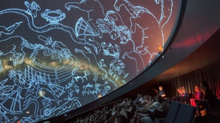 Im Planetarium: Der Sommernachtshimmel