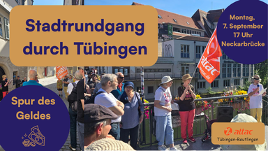 Stadtrundgang "Spur des Geldes"