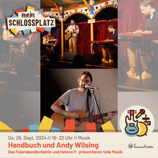 Konzert: Andy Wilsing und Handbuch