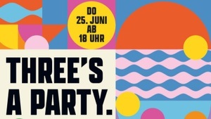 Three’s a Party. Wir feiern: Weserburg, GAK & Künstler:innenhaus Bremen
