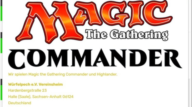 Magic the Gathering - Commanderabend