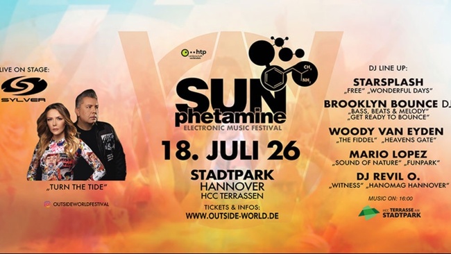 SYLVER - SUNphetamine FESTIVAL im Stadtpark