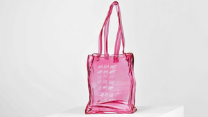 Lunch Break - Die Pinke Tote-Bag aus Murano: Glas und High Fashion