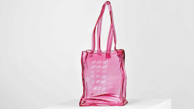 Lunch Break - Die Pinke Tote-Bag aus Murano: Glas und High Fashion