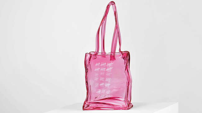 Lunch Break - Die Pinke Tote-Bag aus Murano: Glas und High Fashion