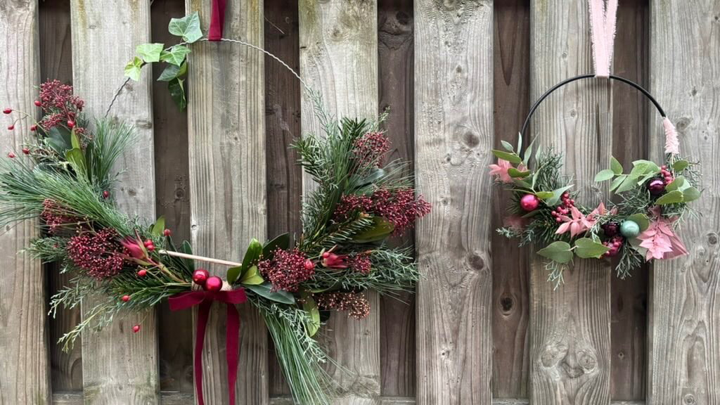 Titelbild der Veranstaltung Winter Flower Hoop