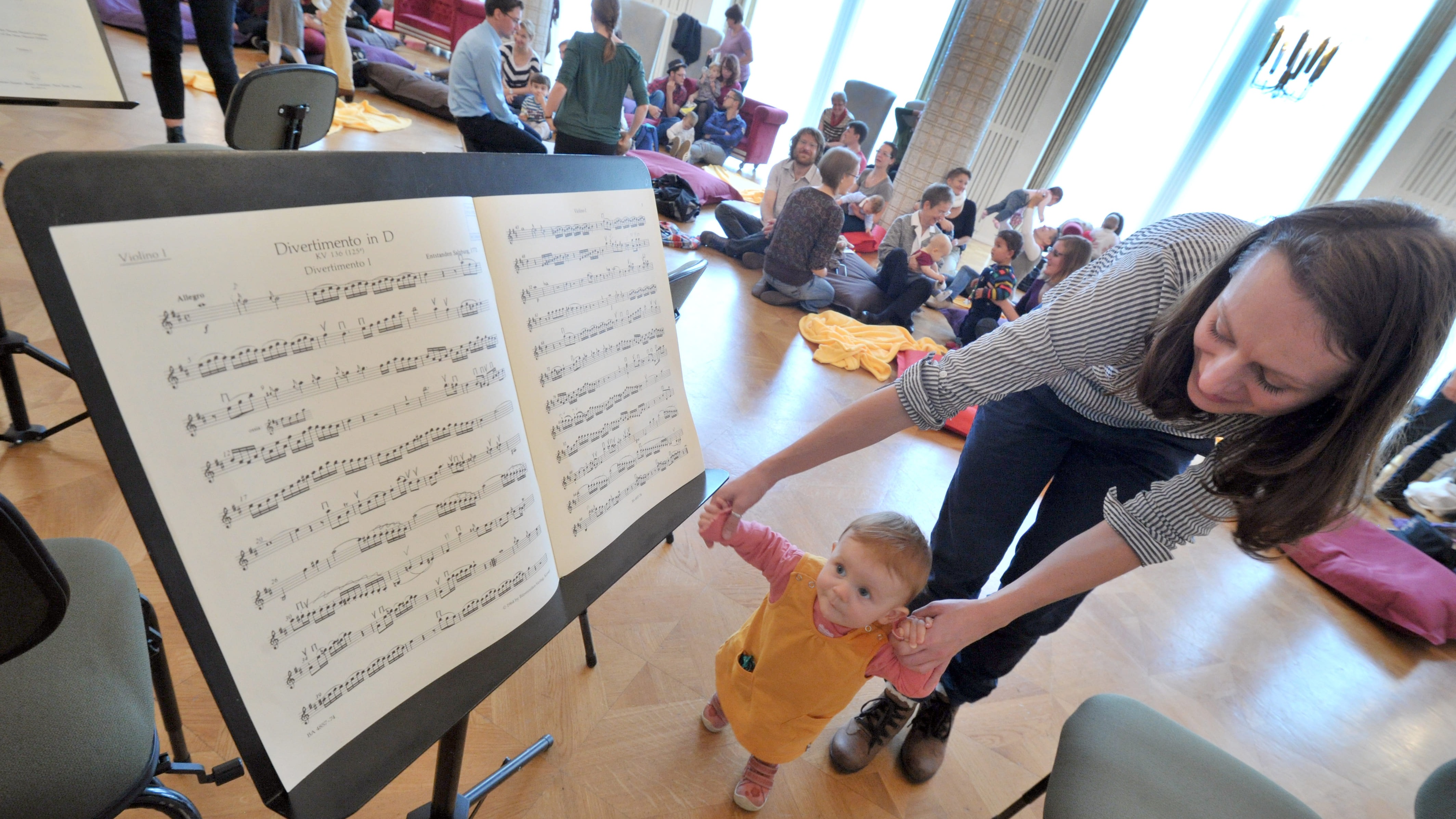 Babykonzert Musikalische Komödie