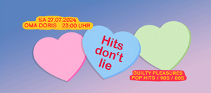 Hits don't lie • Guilty Pleasures / Pop Hits / 90s / 2000s