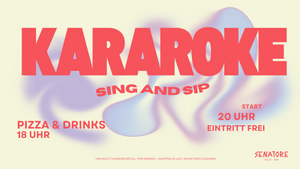 KARAOKE NIGHT - Sing & Sip (Eintritt frei)