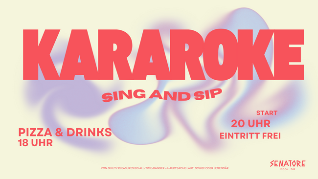 KARAOKE NIGHT - Sing & Sip (Eintritt frei)