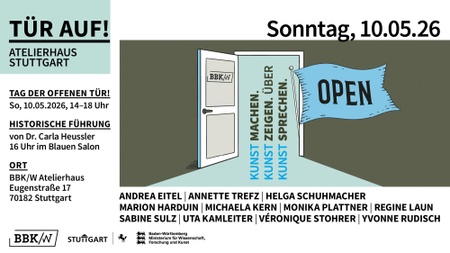 Tür auf - offene Ateliers im BBKW, Eugenstrasse17