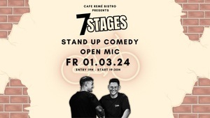 7STAGES COMEDY OPEN MIC