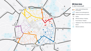 Stadtspaziergang zum Thema Innenstadtmobilität