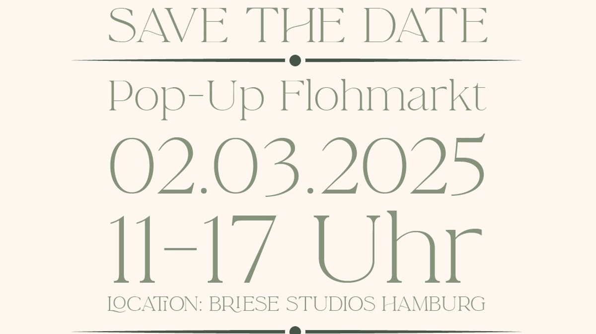 Pop\u002DUp Influencer Flohmarkt