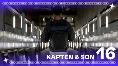 16. Türchen: Lisbon Backpack von Kapten & Son