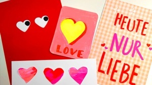 Valentinstags Special: Karten & DIY-Produkte