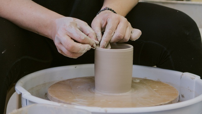 Töpfer Kurs - Schnuppern an der Drehscheibe