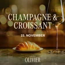 Champagne und Croissant