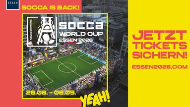 natural elements SOCCA World Cup 2026 Essen
