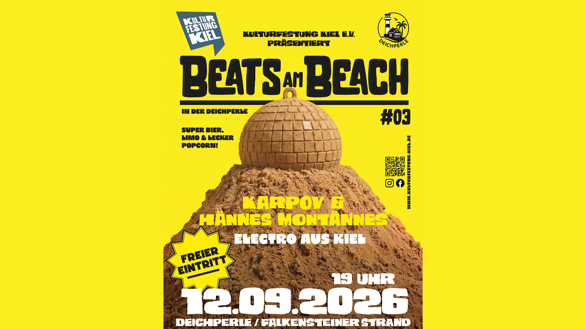 "Beats am Beach" #3 - DJ Karpov & DJ Hännes Montännes
