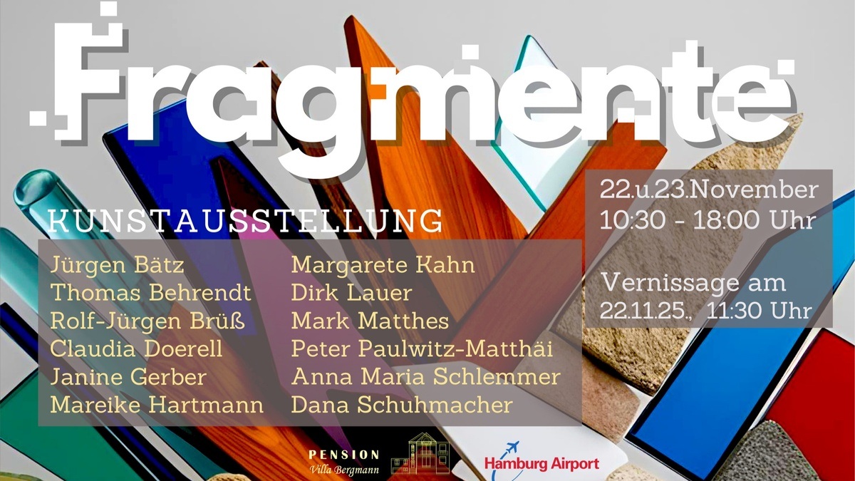 Kunstausstellung \u0022Fragmente\u0022 im Stavenhagenhaus