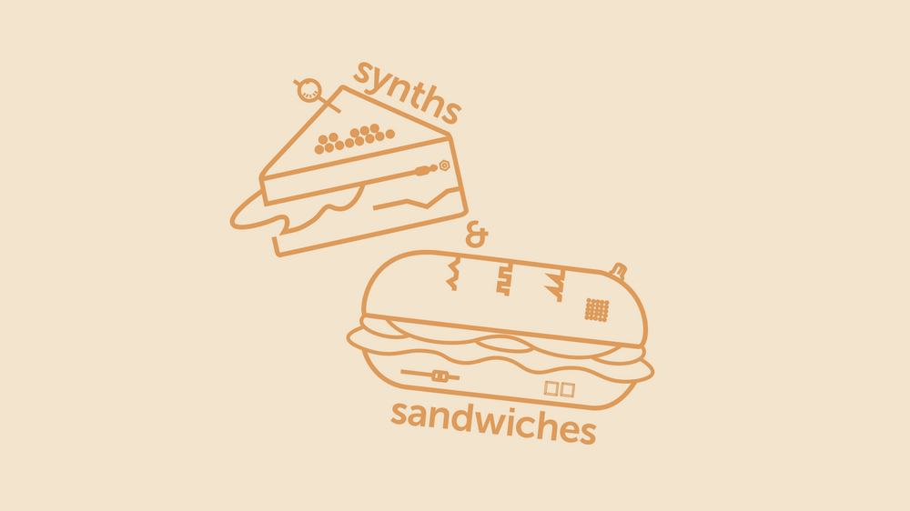 synths & sandwiches // live synths & visuals by brother vs robot (US)