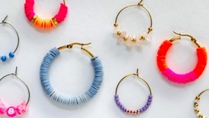 Bunte Creolen
