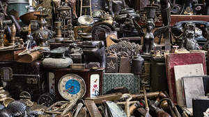 Mittag-Flohmarkt im Revierpark Nienhausen - P4