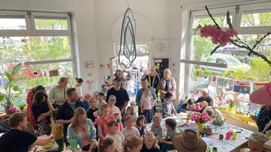 Offenes Kunst-Café für Familien