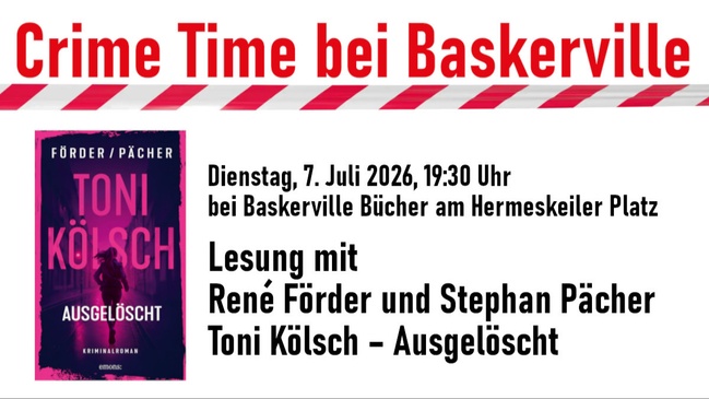 Köln-Krimi-Premiere: Toni Kölsch – Ausgelöscht von Förder/Pächer