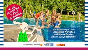 Lesung und Workshop mit Corinna Pourian im Freibad Blumenthal