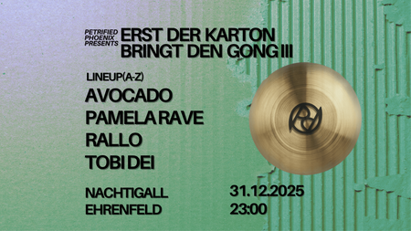 Silvester 2025 - ERST DER KARTON BRINGT DEN GONG