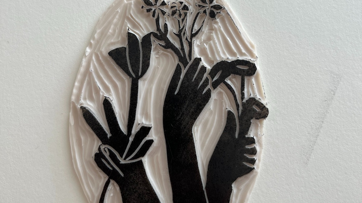 Kreative Auszeit - Linolschnitt