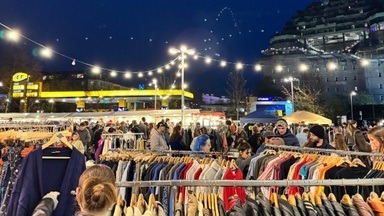 Nachtflohmarkt Rindermarkthalle St. Pauli