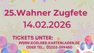 25.WAHNER ZUGFETE
