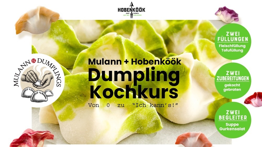 Mulann x Hobenköök Dumpling Kochkurs