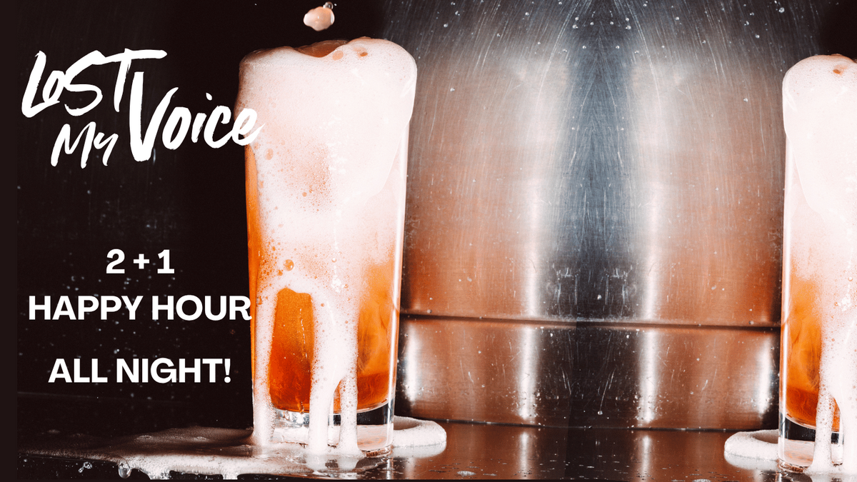 Happy Hour @ Lost my Voice Bar