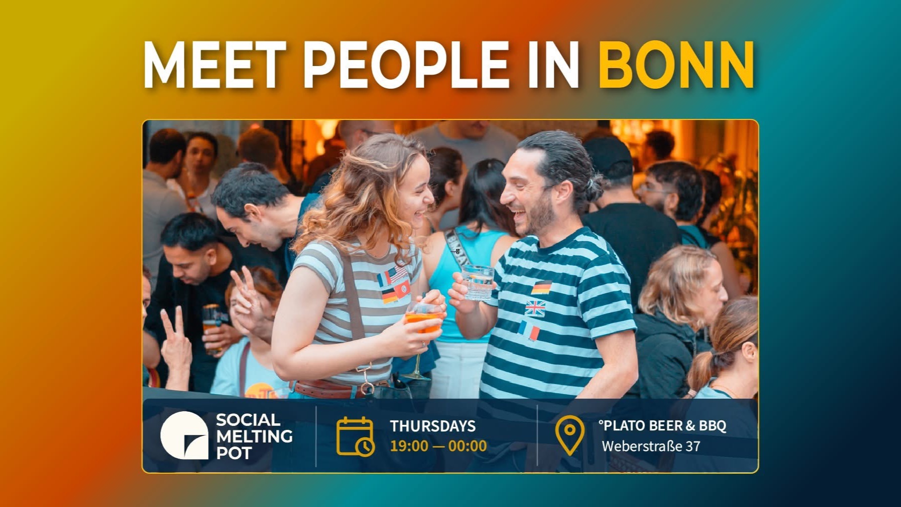 Sprach und Kulturaustausch in Bonn | Social Melting Pot