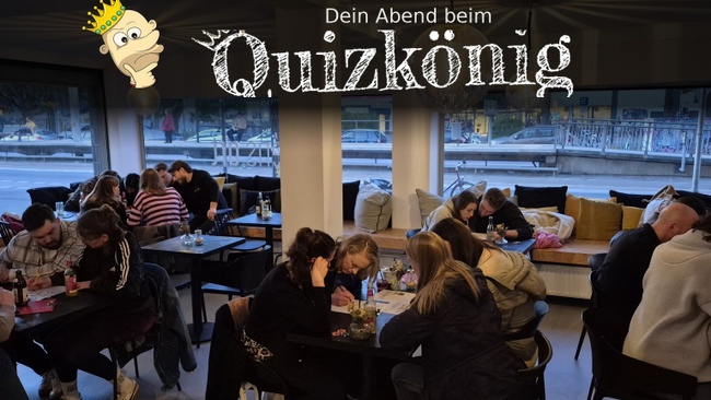 Quizkönig im Café Lebens.Art
