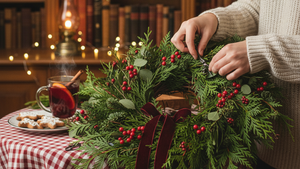 DIY Kreativ-Workshop Adventskranz | Weihnachtskranz gestalten