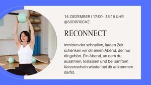 RECONNECT – Pilates bei sanftem Kerzenlicht @ SÜDBRÜCKE