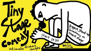 Tiny Stage Comedy: Intimate Friday Laughs in English