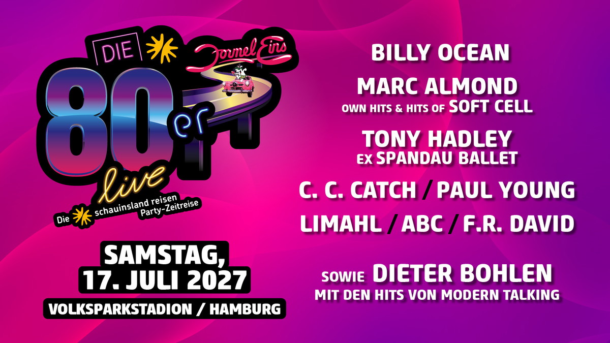 die 80er live Hamburg