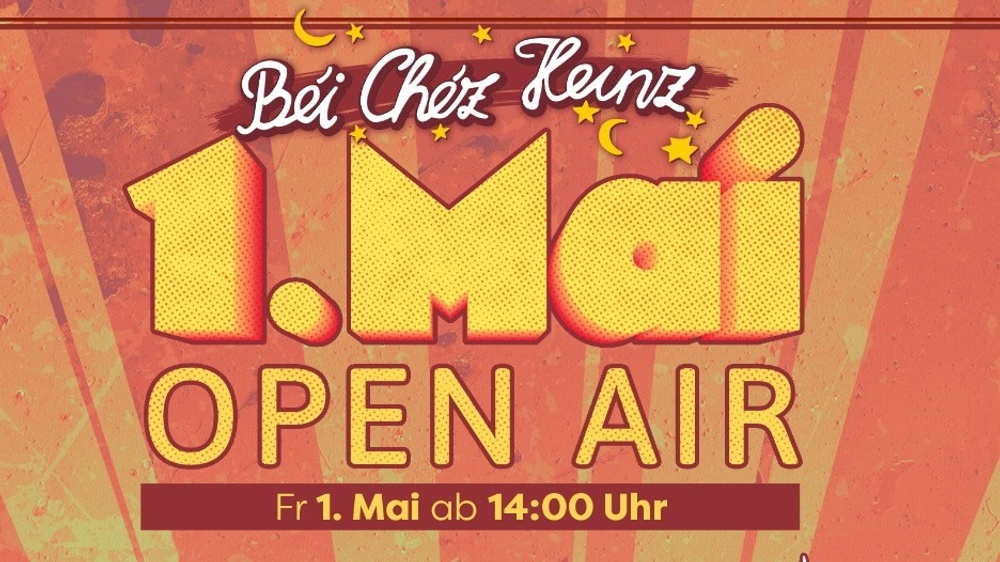 11. GROSSES 1. MAI OPEN AIR