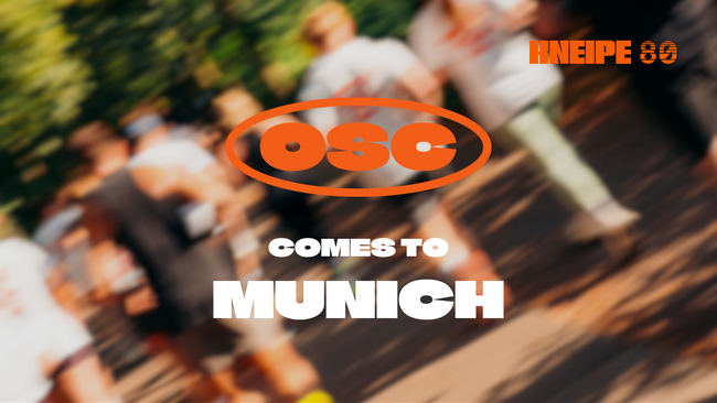 🧡 OSC Social Run @Kneipe80 🍻 | Onma Sports Club - München's chilligster Run Club für die Marketing-Bubble 🚀