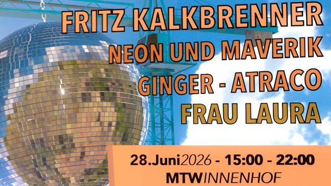 Musik im Hof mit Fritz Kalkbrenner