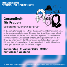 Gesundheit für Frauen – Selbstuntersuchung der Brust